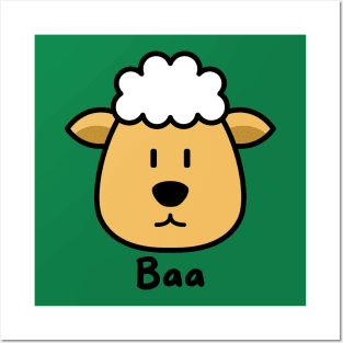 Sheep go baa Posters and Art